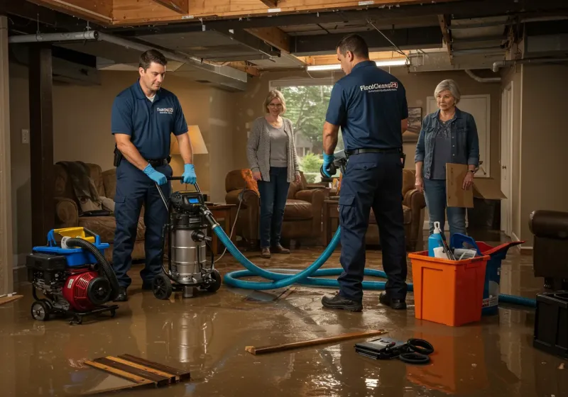 Basement Water Extraction and Removal Techniques process in Waxhaw, NC